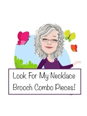 Look for my Necklace Brooch Pin Combo Pieces